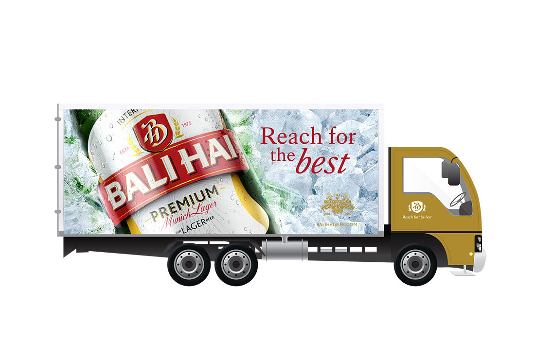 Bali Hai Beer Packaging - DIA Brands Singapore