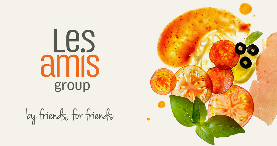 Les Amis Group Branding - Singapore