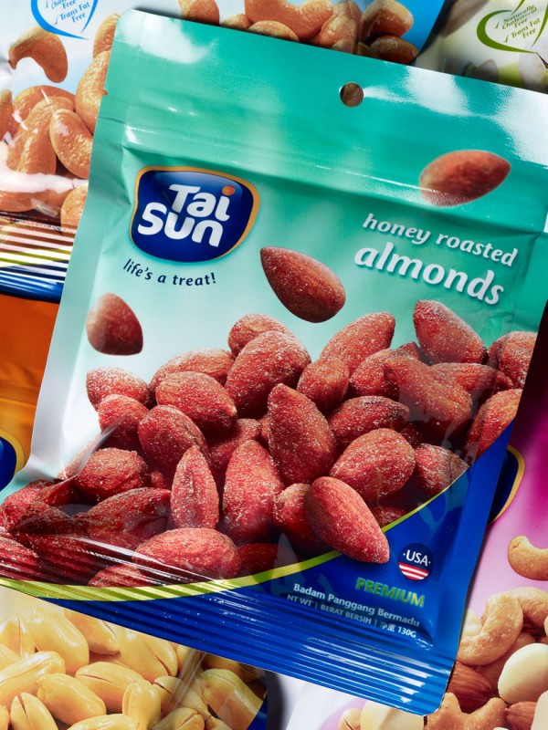 Tai Sun Nuts Packaging - Singapore