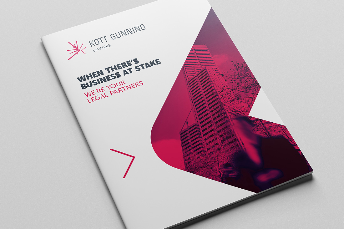 DIA Kott Gunning Rebrand Corporate Law Firm Perth Branding Agency