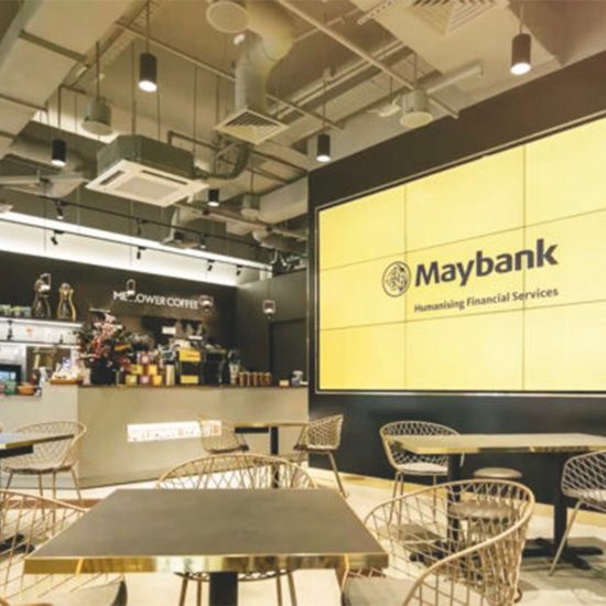 Maybank SG unveils cafe style concept branch
